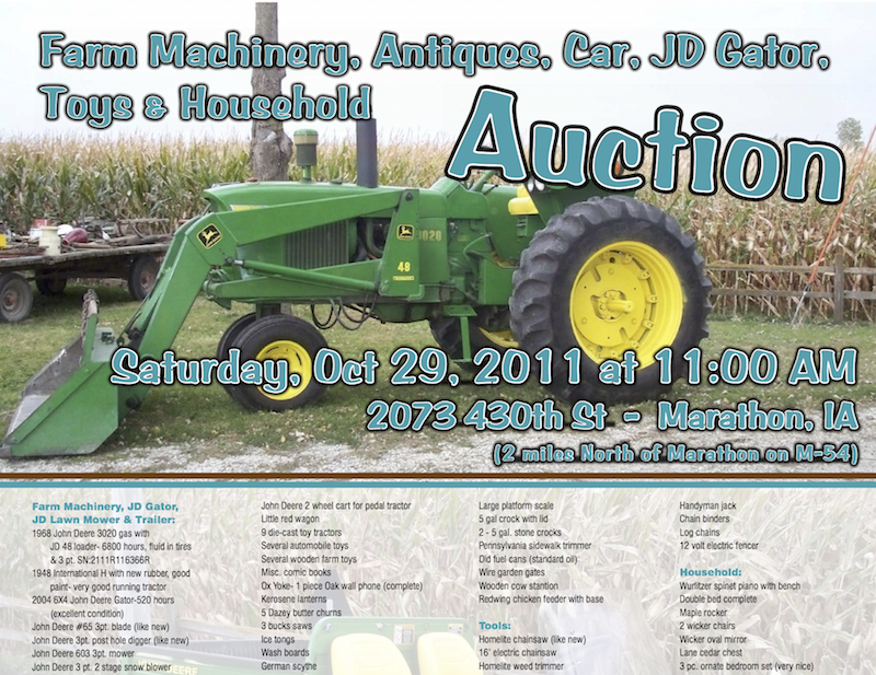 Hansen Auction